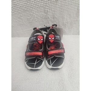 Toddler Spider-Man Light‎ Up Character Sandals Web Size 8 B1